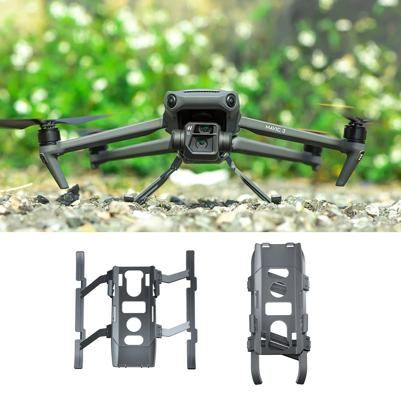 

For DJI Mavic 3/Classic Landing Gear Foldable Extended Landing Skid Heighten 45mm Leg Support Protector Drone Gimbal Accessories
