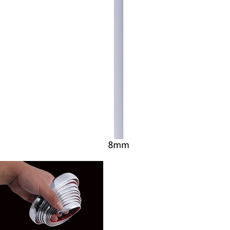 

Автомобильная хромированная полоса кузова, бампер, внешняя авто дверь, защитный молдинг, Стайлинг, наклейка, украшение для окна, двери, защита автомобиля