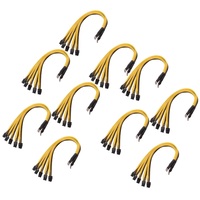 

10 шт., графическая карта для S7 S9-5X PCI-E Pcie 6Pin