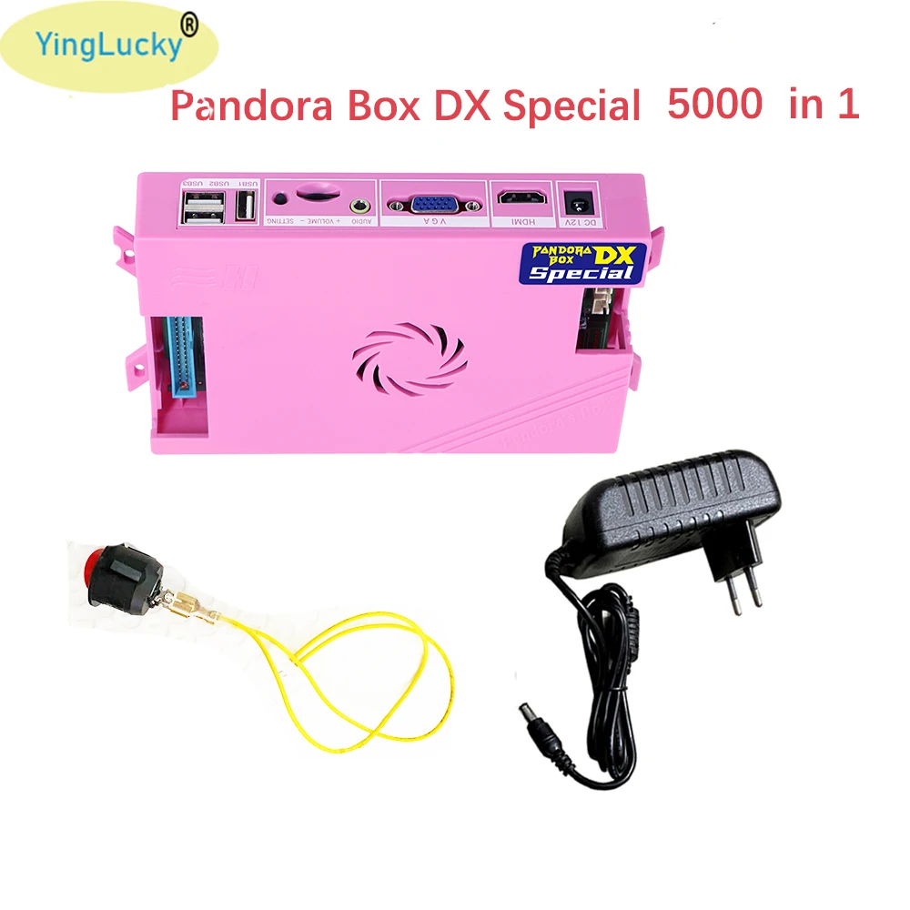 

15 комплектов PANDORA BOX DX 5000 в 1, специальная версия для семейных игр Pandora, поддержка ПК, ТВ, VGA HD с выключателем питания