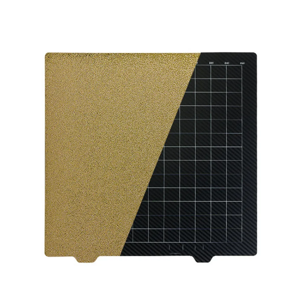 1 шт. стальная пластина 300*300 мм Горячая кровать порошок/ПЭТ углеродное волокно для