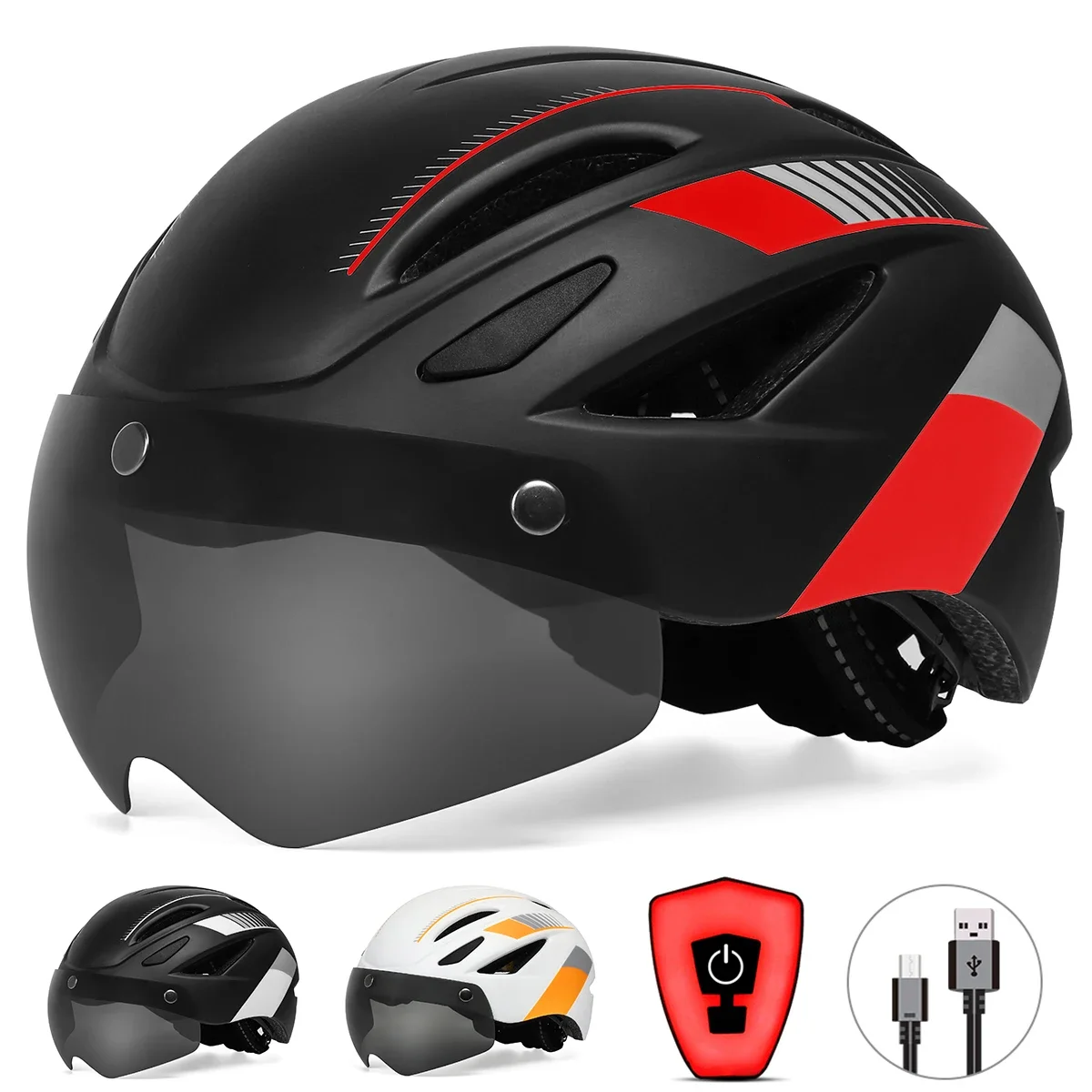 Велосипедный шлем Kask Dropframe с фонарем