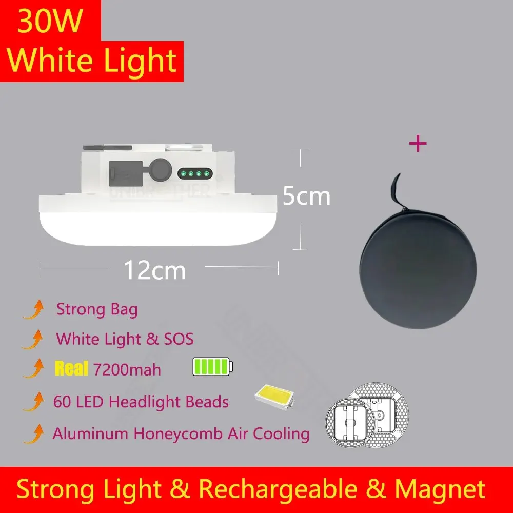 

Портативный фонарь Unibrother 13500 мАч