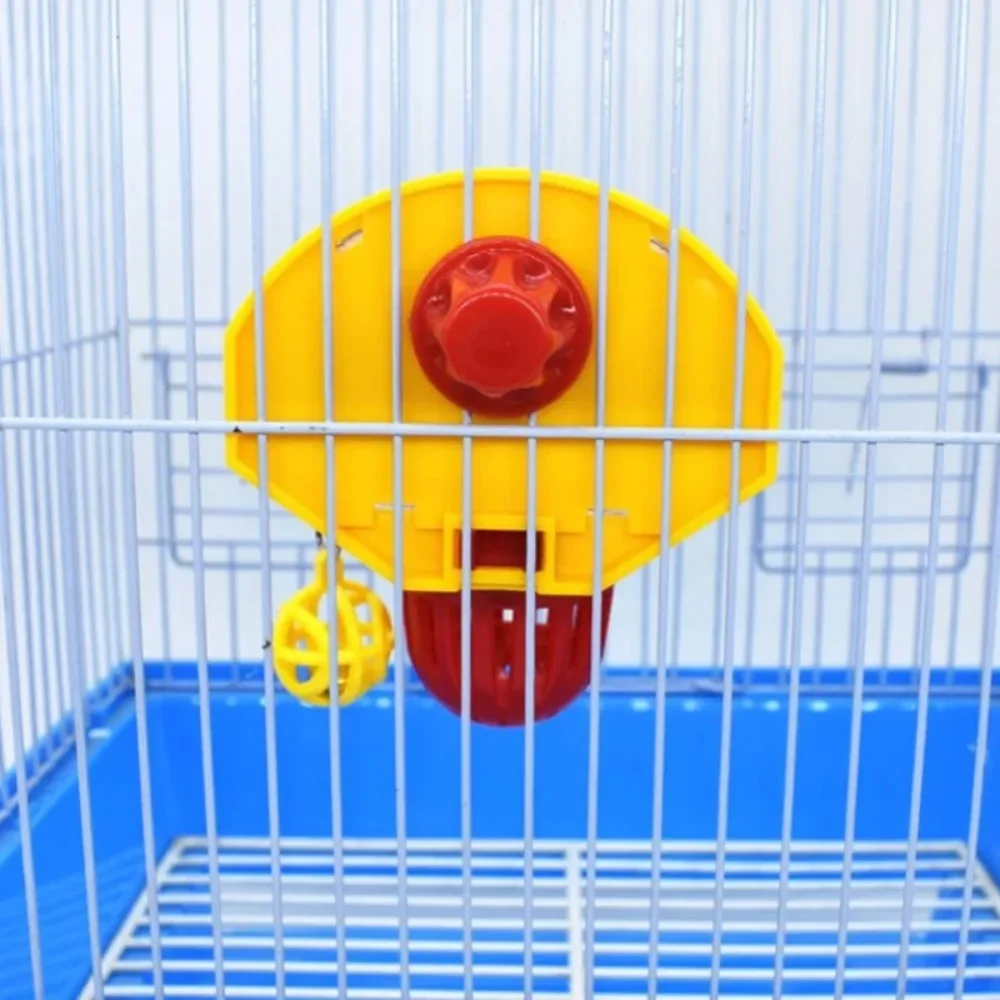 Игрушки-колокольчики для попугаев с зеркалом обучающие игрушки интеллекта птиц