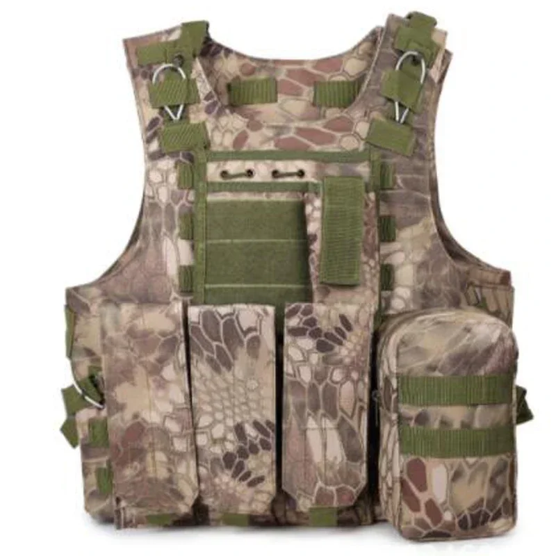 Тактический жилет Molle Combat Multicam камуфляжный страйкбольный военный штурмовой для
