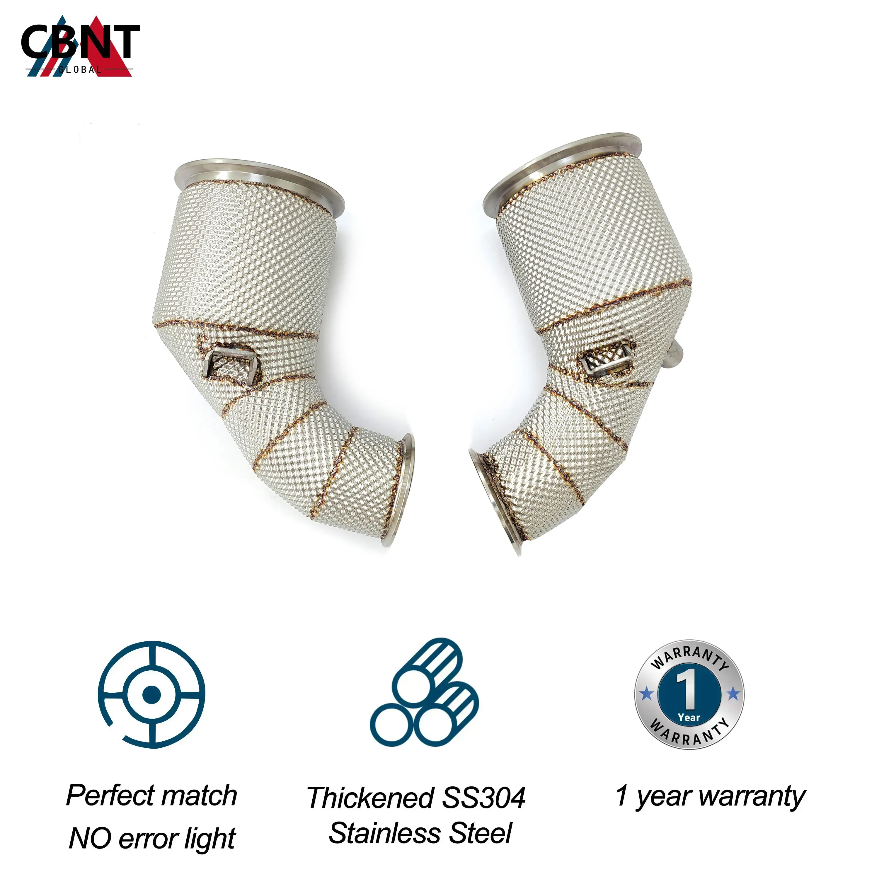 Выхлопная труба CBNT без ошибок для Porsche Panamera 971 2 9 T выхлопная с каталитическим