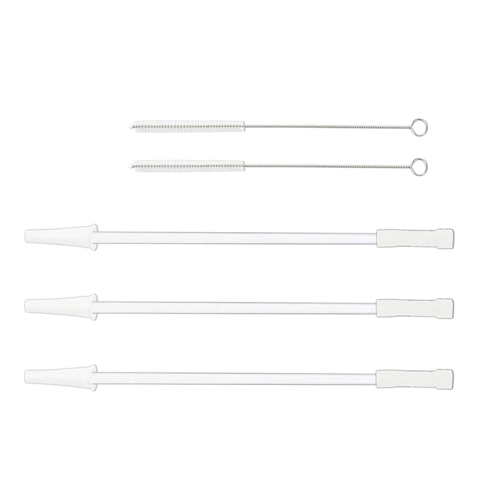 Галлон бутылки воды соломы Многоразовые Замена Набор с кистями для 128oz 64oz галлон