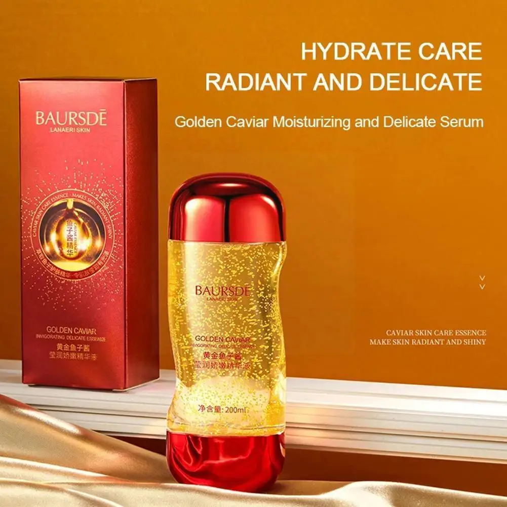 

200ml Caviar Essence Anti Aging Wrinkle Remover Lifting Nourishing Lightening Firming Cream Essence Moisturiser Face V7r1