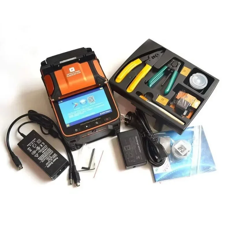 Дешевый сигнал Fire Ai-9 Soudeuse Fiber Optique Ai9 Maquina De Fusao Ai 9. Empalmadora Giuntatrice Fibra Ottica Saldatura