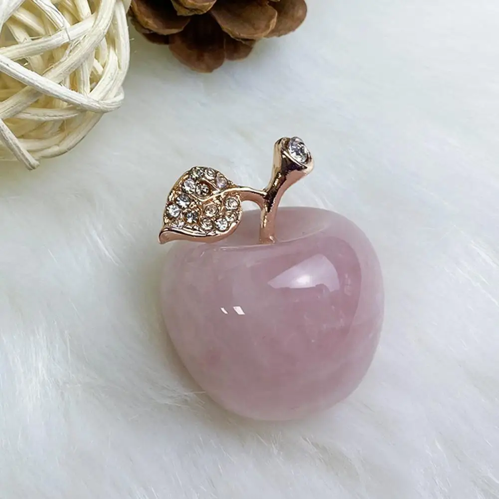 

Miniature Apples Rounded Corners One Size Smooth Edges Nice-looking Apples Figurine Apples Figurine for Home