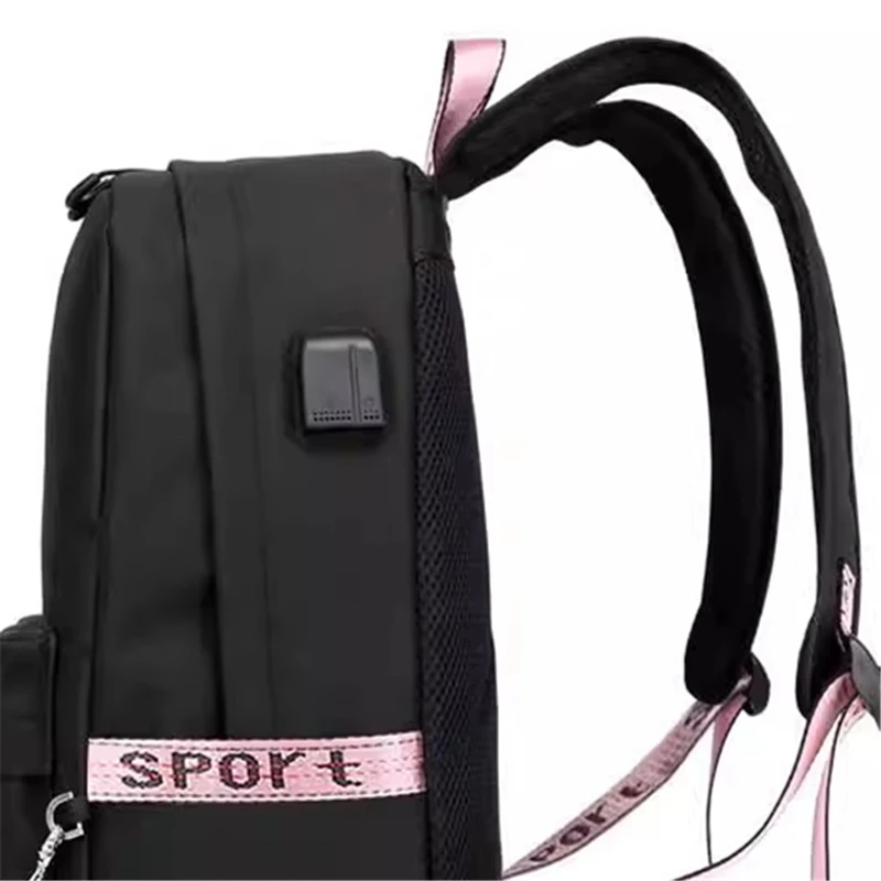 BTS компьютер большой емкости для отдыха из ткани Оксфорд рюкзак школьный стиль