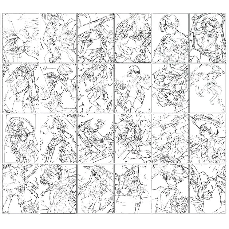 Красочная книга с героями мультфильмов YUANSHEN для рисования и улучшения ваших