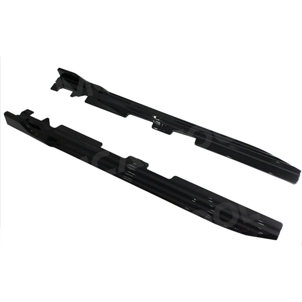 Боковые юбки из углеродного волокна фартуки рокерная панель спойлер для губ BMW X3