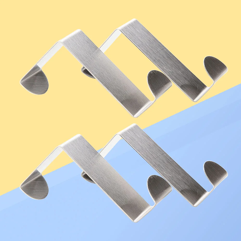 

Door Hooks Over Hookthe Hanger Hangingstainless Coat Steel Coats Bathroom Racks Towel Clothes Key Clothing Style Wide Extra