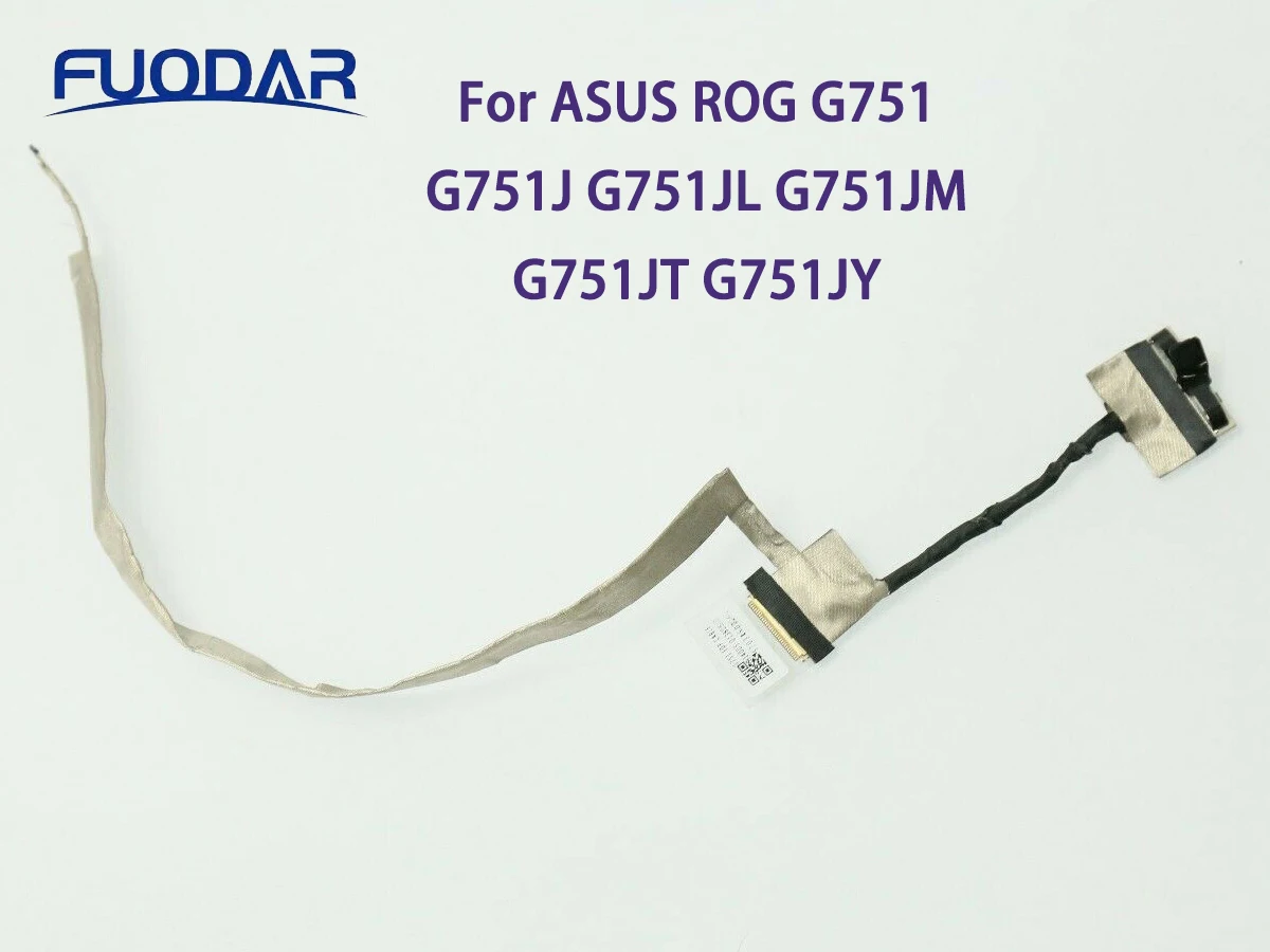 

Кабель для ЖК-экрана ноутбука ASUS ROG G751 G751J G751JL G751JM G751JT G751JY 30pin eDP FHD Non-Touch 14005-01380600