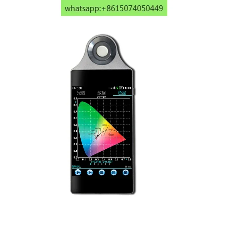 Спектральный цветной измеритель освещенности HP330
