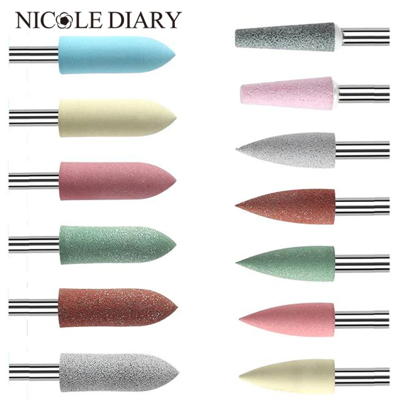 Силиконовая фреза для ногтей резиновые маникюрные фрезы электрические