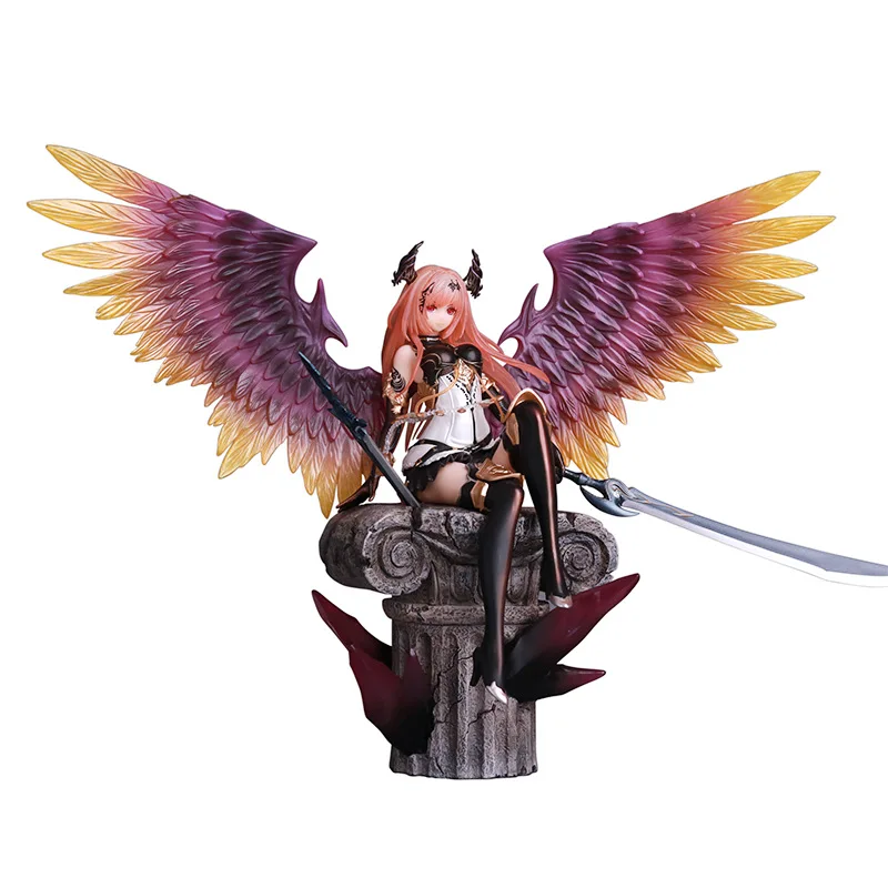 Аниме игра ярость бахамута Темный ангел Оливия ПВХ экшн-фигурка Коллекционная