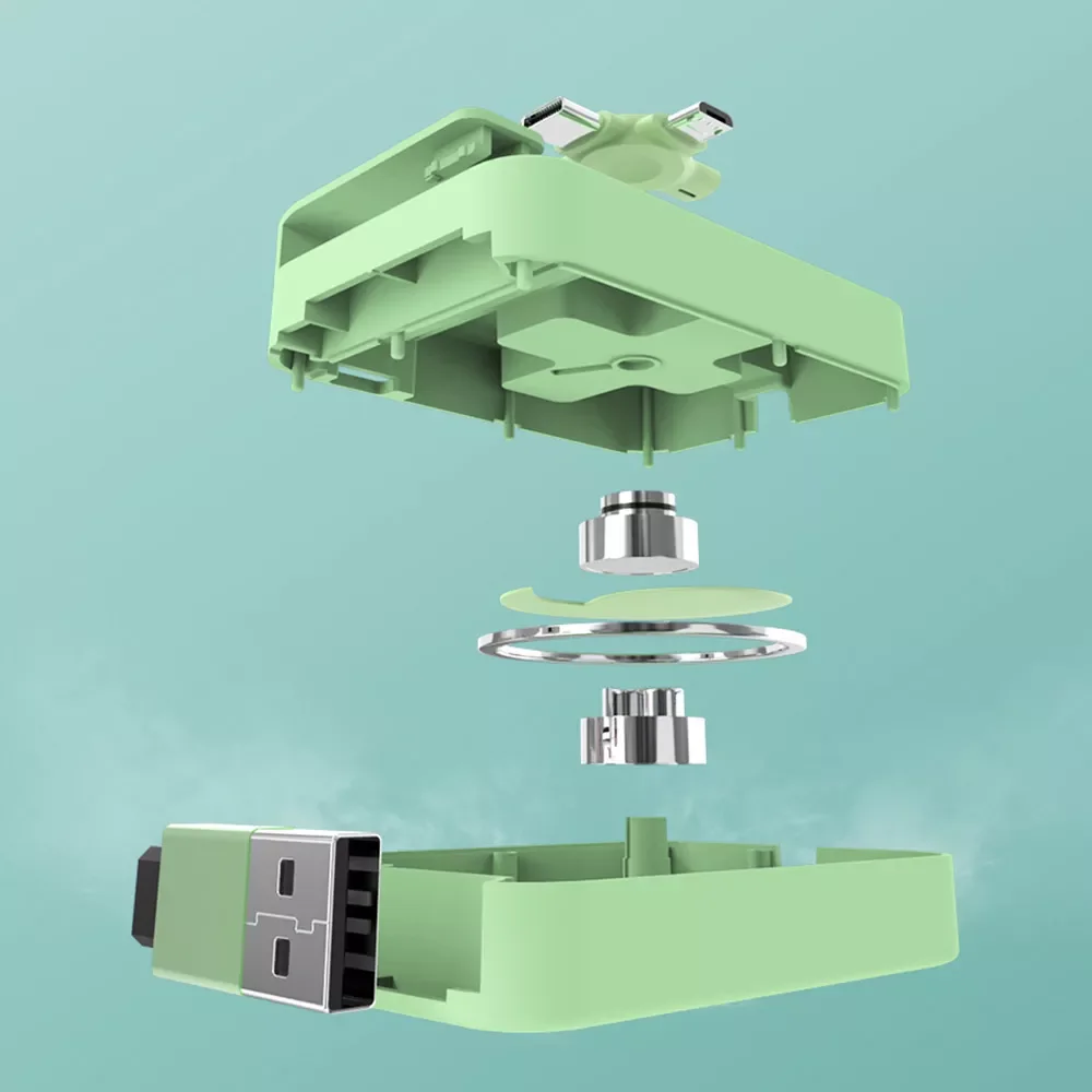 

2023New 4 in 1 Retractable Charging Cable Type C Fast Charger Cable Micro USB Quick Charge Cord for iPhone 12/11 Android Mobile