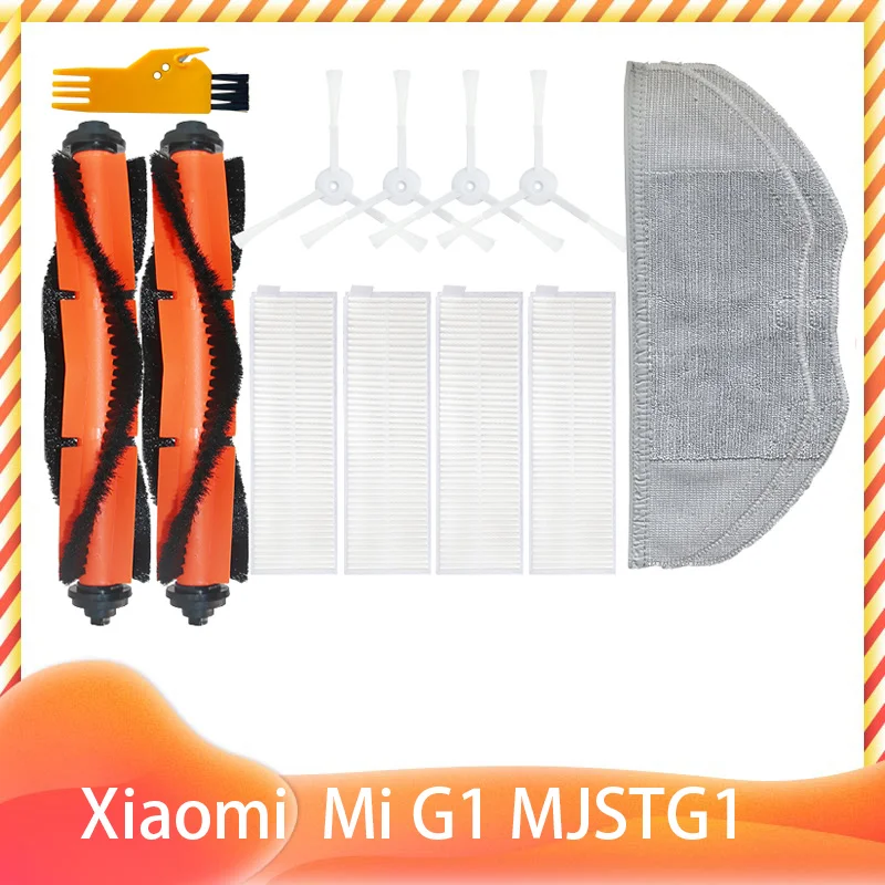 

For Xiaomi Mi Robot Vacuum-Mop Essential G1 MJSTG1 Roller Side Brush Hepa Filter Mop Cloth Spare Replacement For Cleanner Parts