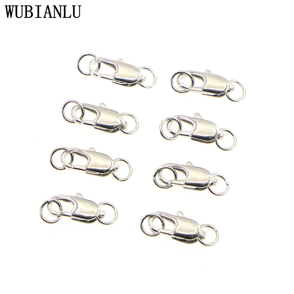 

10pcs Lobster Buckle DIY Necklace Bracelet Making Metal Jewelry Accessories Peripheral Wholesale And Retail T284