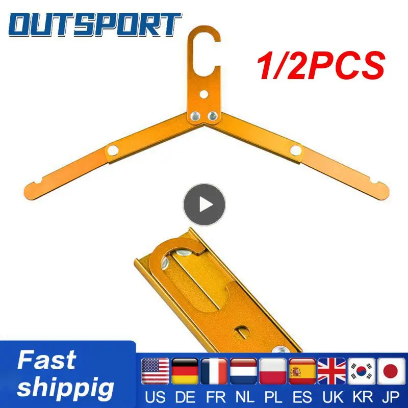 

1/2PCS Foldable Wetsuit Hanger Diving Surf Drysuit Outdoor Travel Swimwear Hanger Stand Surf Drysuit Diving Suit Thickened