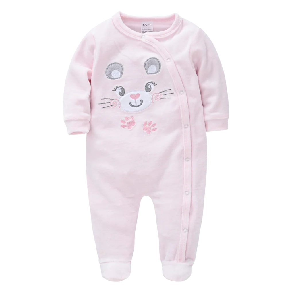 

On Promotion Infant Toddler Rompers with Printing Full Sleeve Baby Winter Romper Cotton Bebes Ropa Recien Nacido One-pieces