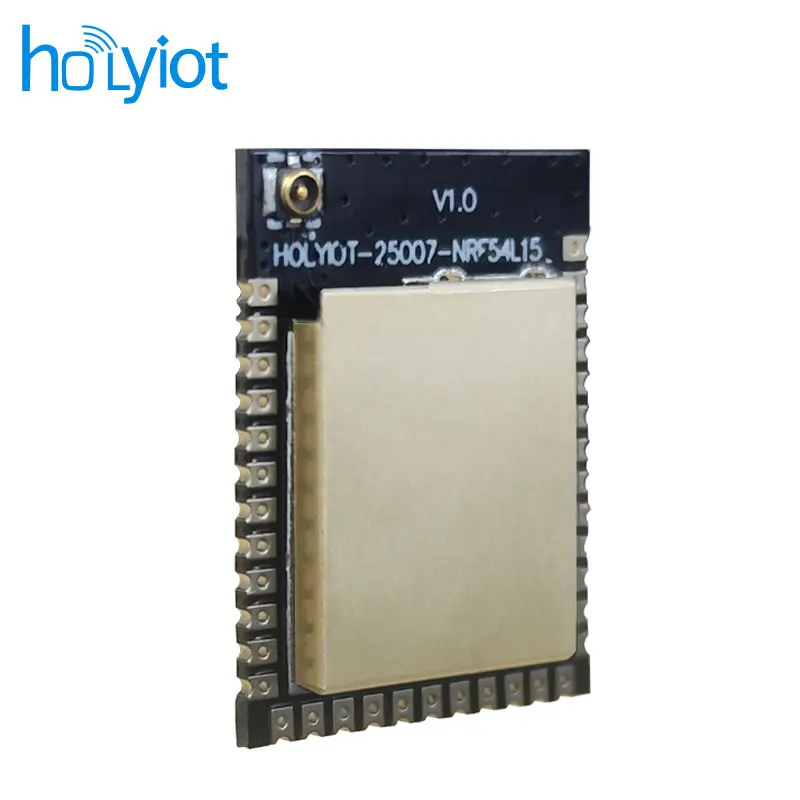 Фото Holyiot nRF54L15 Беспроводной модуль Bluetooth 6.0 Ble IPX Антенна Mesh Arm Cortex-M33 Модуль передатчика процессора Поддержка материала резьбы №1