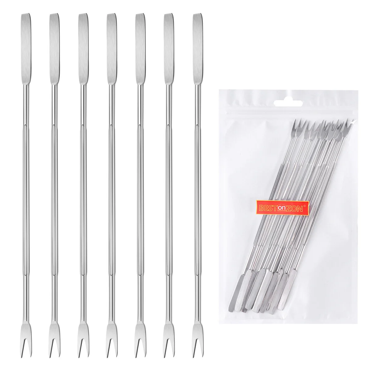 

12 шт., вилки для морепродуктов