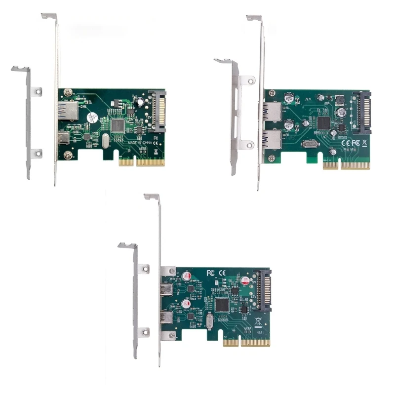 

Плата расширения H7EC 10 Гбит/с PCIE 4X к USB 3,1, 2x USB Type-C, 15-контактный разъем, тип PCI-E