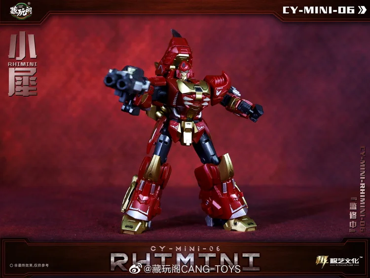 

Новая игрушка-трансформер CANG-TOYS Mini CT-MINI-06 Rhimini