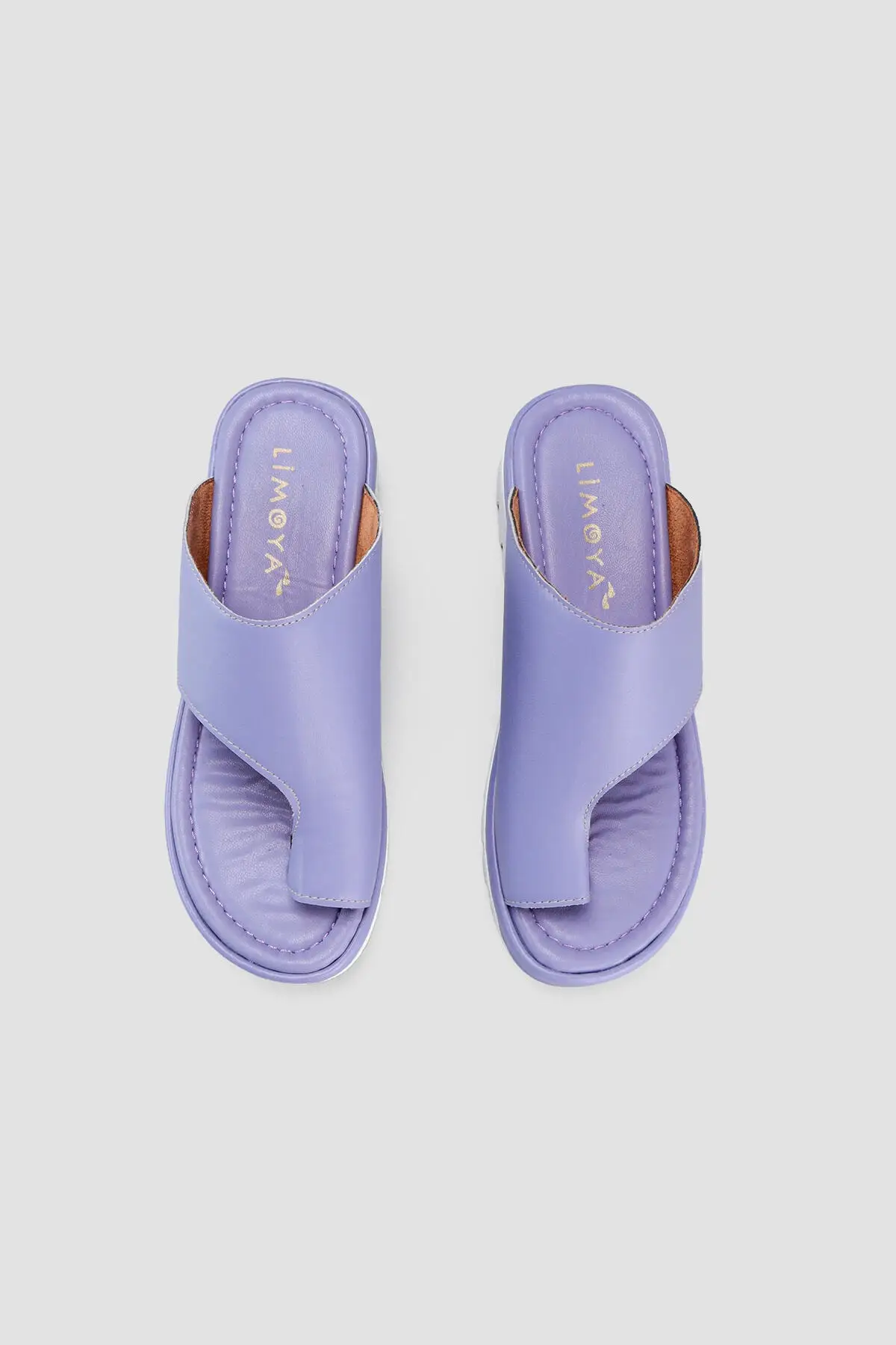 Women Lilac Thong Slippers