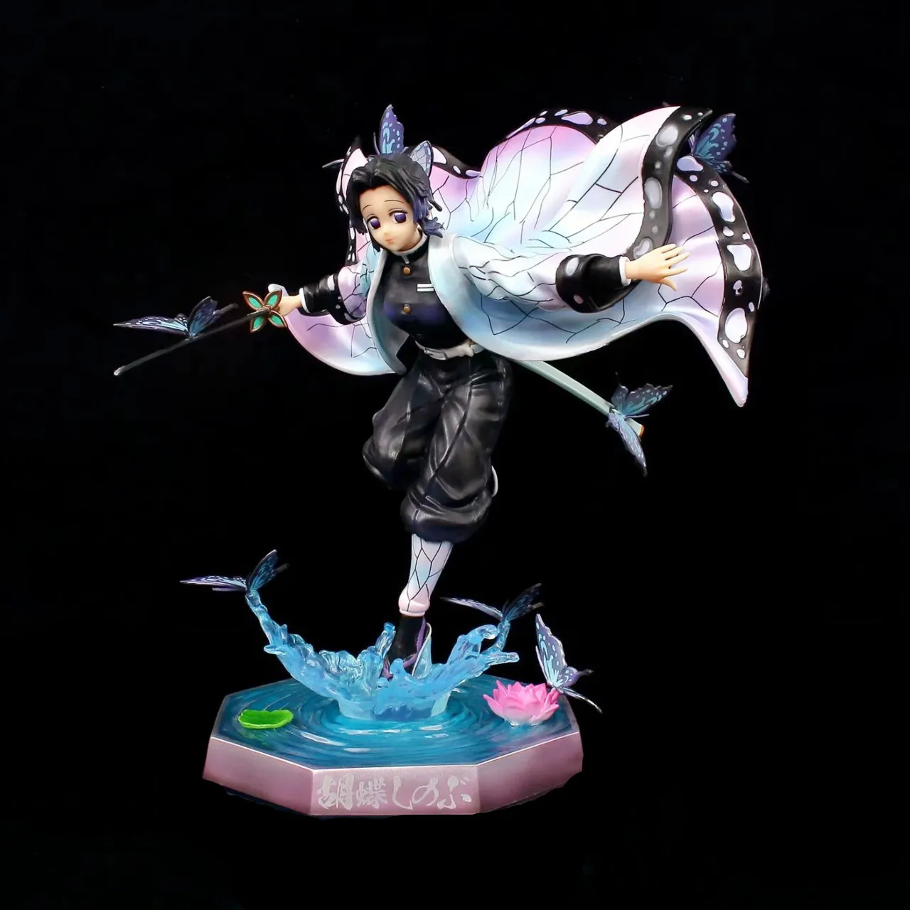 

23cm Anime Demon Slayer Kochou Shinobu Anime Action Figure Kochou Shinobu Figure Kamado Nezuko Model Doll Collection Kids Toy