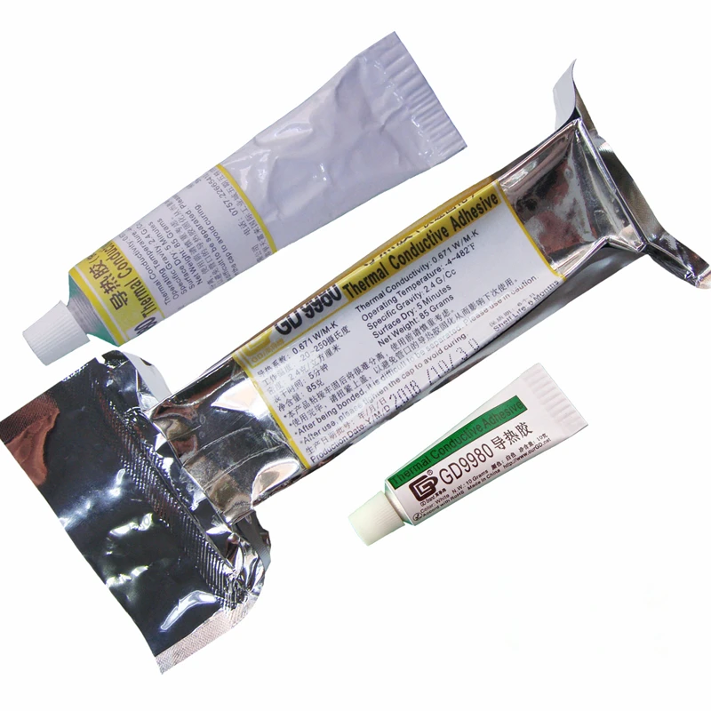 

1Pcs Thermal Paste Thermally Conductive Adhesive Heat-conducting Glue GD9980 Heatsink Plaster Thermal Heat Sink Glue