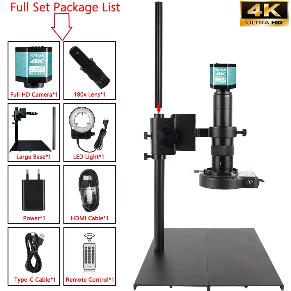 

Цифровой микроскоп KUAIQU 4K UHD 500X