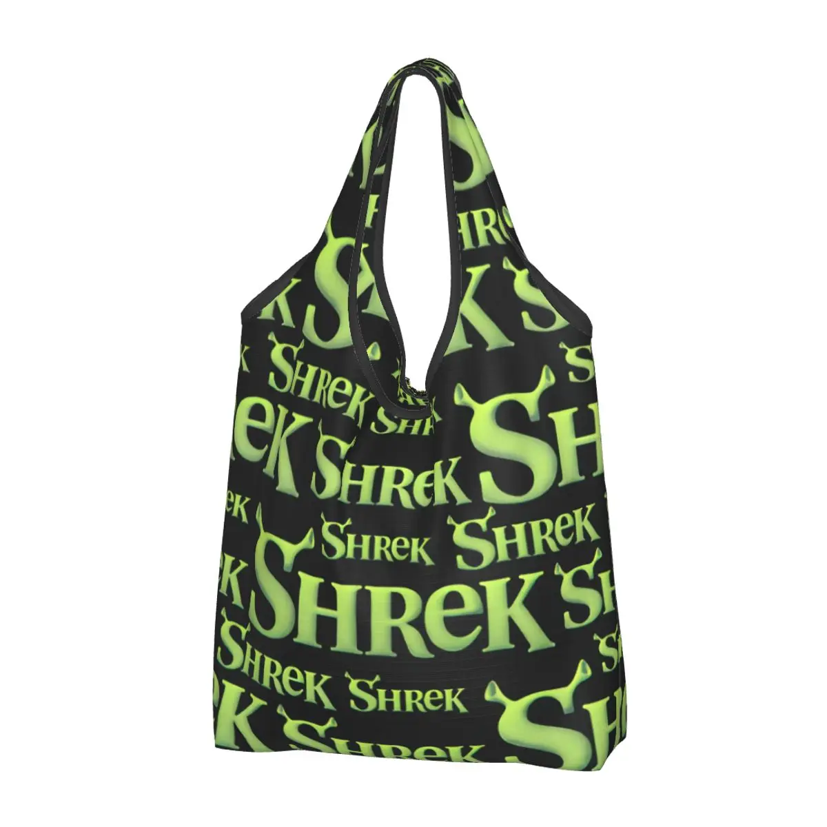 Модная сумка-шоппер с логотипом Шрека на заказ Портативная американской