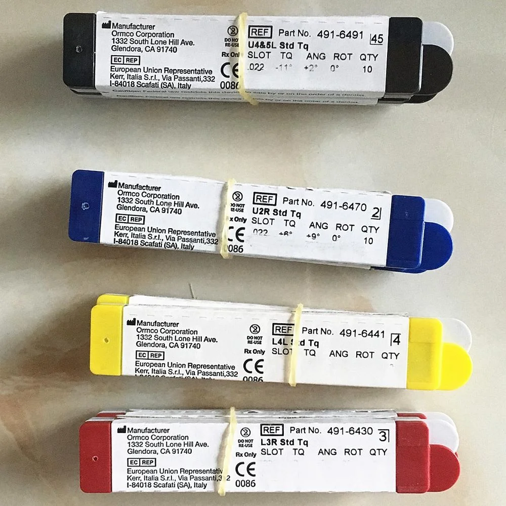 США Ортодонтические самолигирующие скобы Ormco Дэймон Q керамические