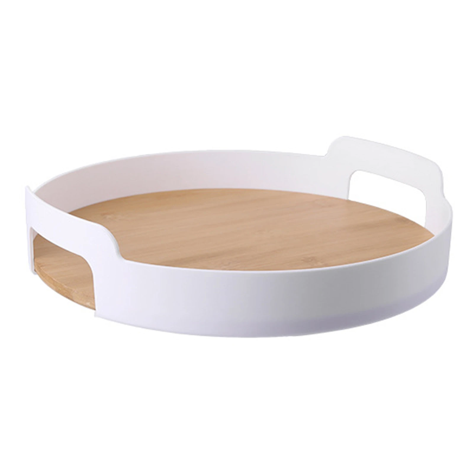 

Fruit Home Storage Bamboo Tray Living Room Kitchen Hotel For Serving Stable Display Stand Plate Nordic Style Multifunctional
