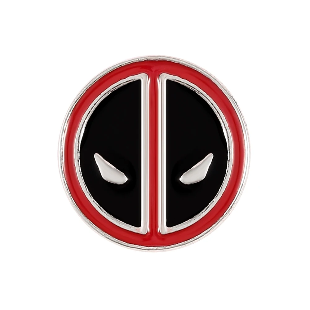 

Marvel Superhero Brooch Avengers Deadpool Badge Enamel Metal Brooch Clothing Backpack Pin Fashion Jewelry Decoration Accessories