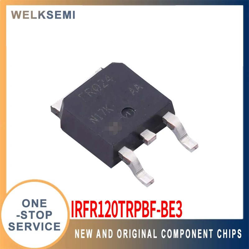 

IRFR120TRPBF-BE3 TO252 транзистор с полевым эффектом (MOSFET), новый оригинальный подлинный универсальный заказ