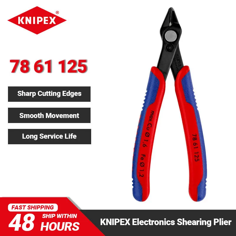

KNIPEX 78 61 125 Плоскогубцы для электроники