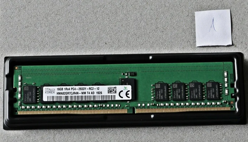 

RAM 16G 1RX4 PC4-2933Y ECC Server Memory HMA82GR7CJR4N-WM