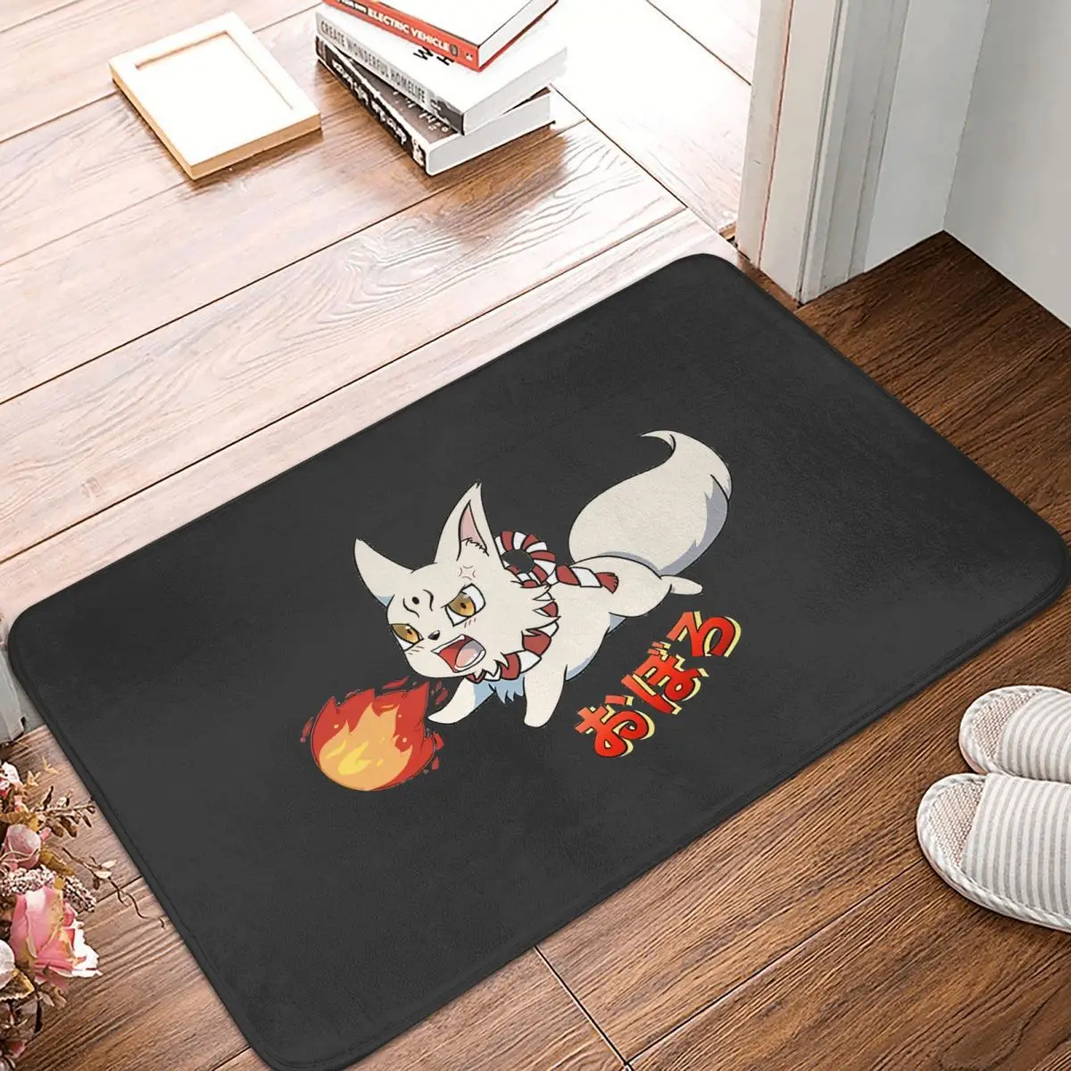 

Fire Breathing Fox Non-slip Doormat Bath Mat Oboro The Fox Bofuri Floor Carpet Entrance Door Rug Indoor Decor