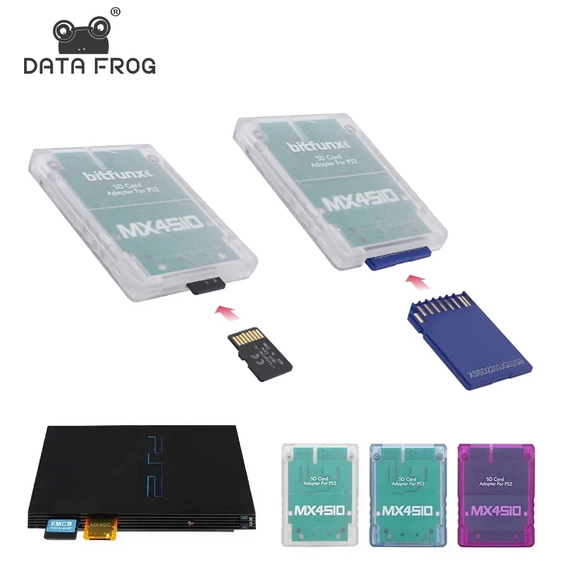 Адаптер Data Frog для PS2 Slim Fat MX4SIO SIO2SD