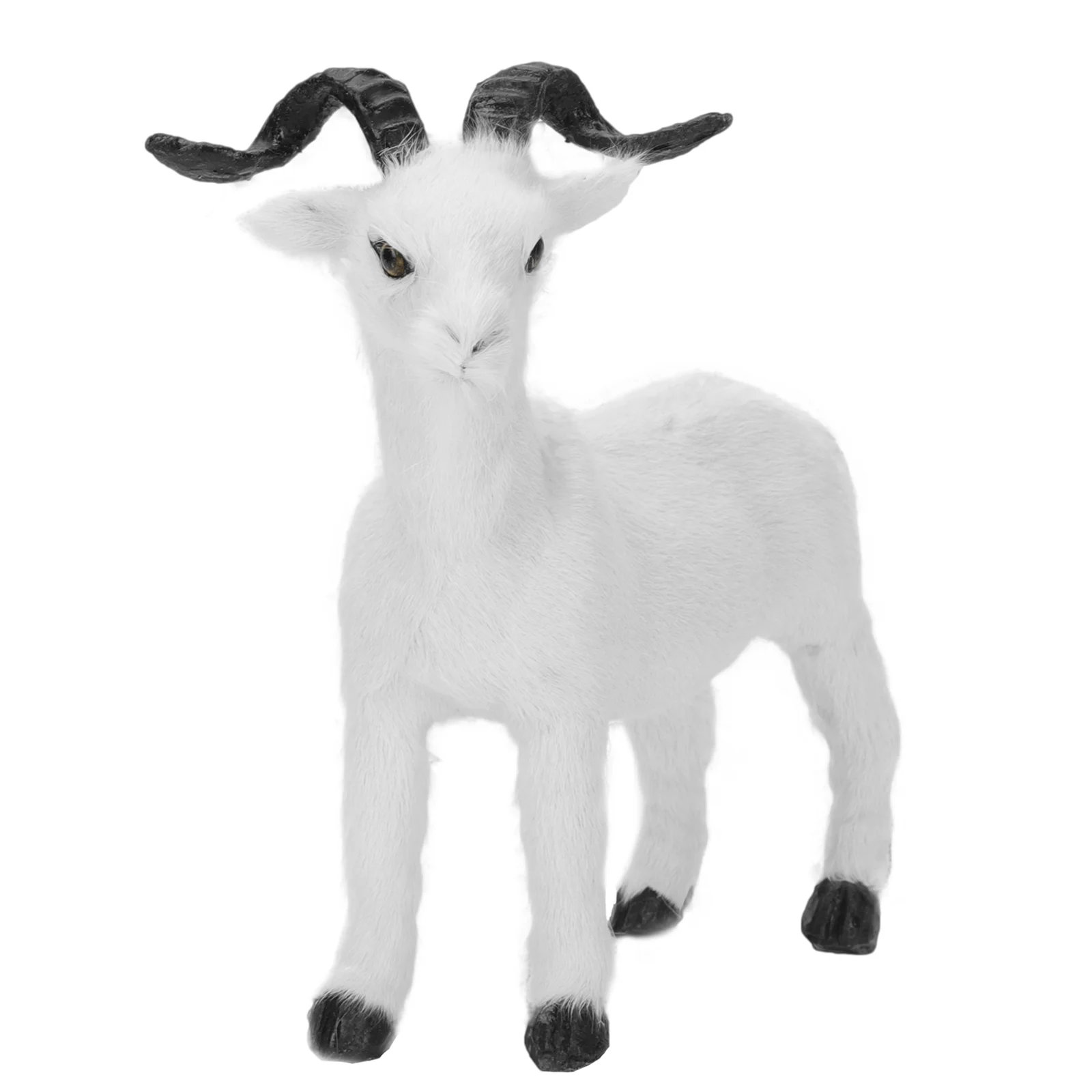 

Goat Model Sheep Animal Sculpture Statue Figurinefigurines Farm Cognitive Education Creatures Lamb Simulated Wildminiature