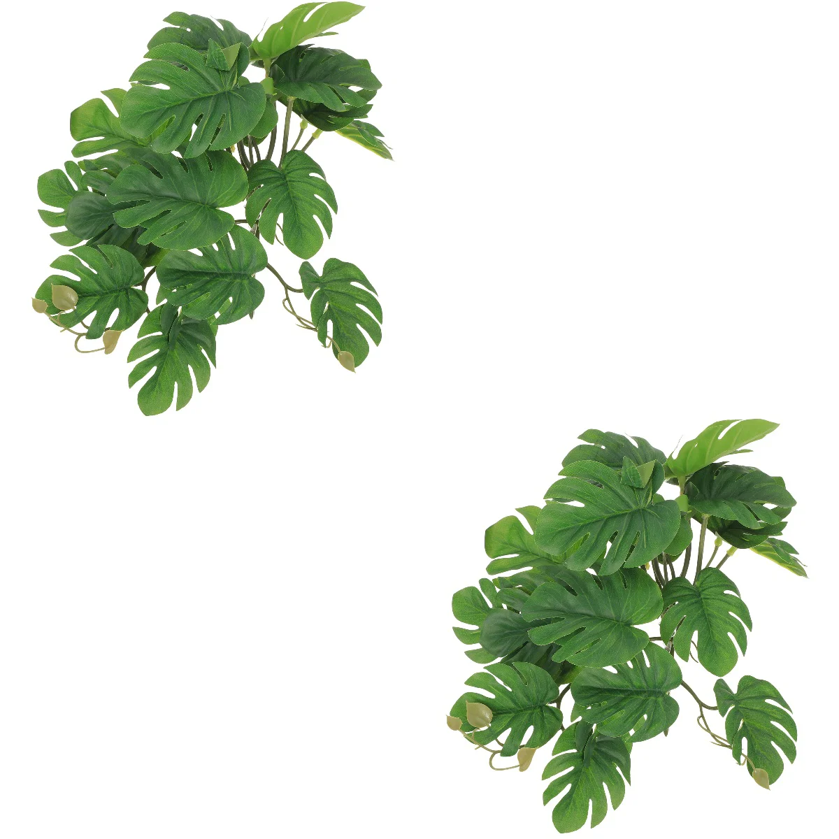 

Reptile Tank Terrarium Decors Ornaments Reptiles Aquarium Vines Snake Amphibian Hanging Lizard Box Decorations Hideout Green