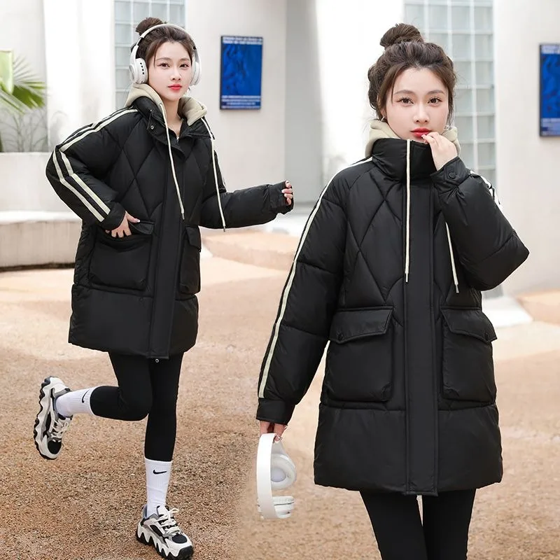 Рисунок 4 - Новинка, женское пуховое пальто из хлопка