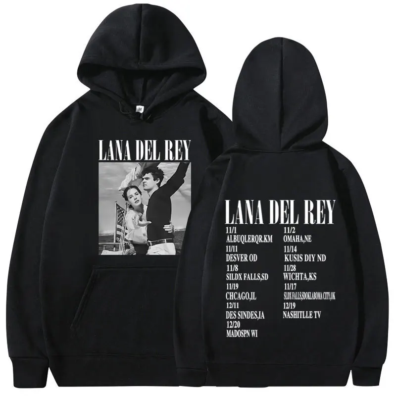 

Hoodie Cotton Fashion Men Womens Clothes y2k Lana Del Rey Ldr High Quality Sailing Graphic Harajuku Oversized Hoodies Streetwear