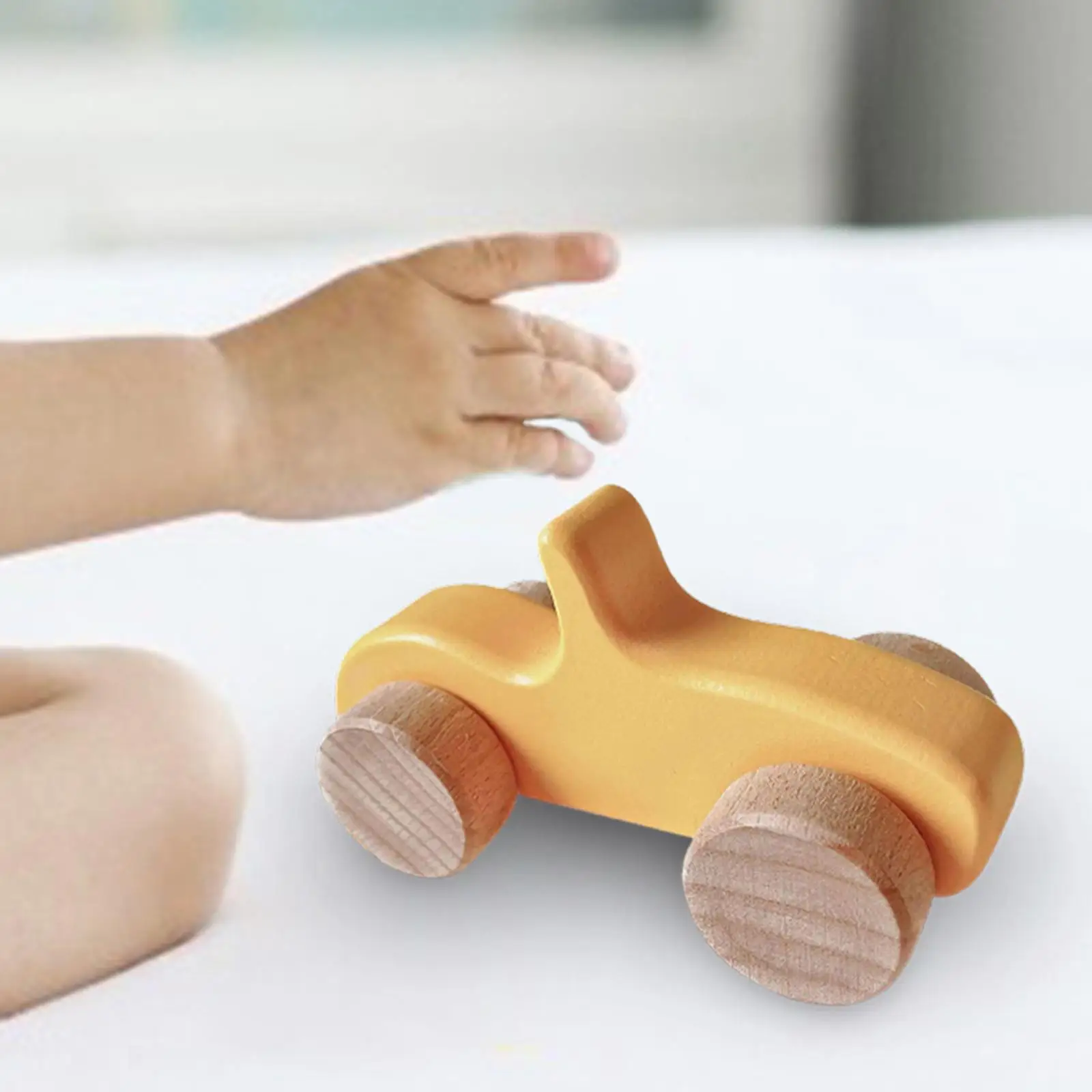 

Деревянный автомобиль для малышей, деревянный грузовик Монтессори, игрушки для малышей, для мальчиков и девочек