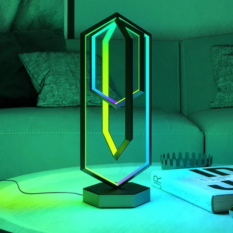 Настольная лампа с дистанционным управлением RGB Креативный светодиодный